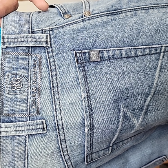 Mens Vintage Rock & Republic Jean's 36×34 - Picture 4 of 7